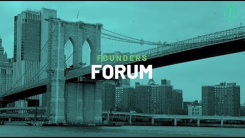 Founders Forum | New York 2021