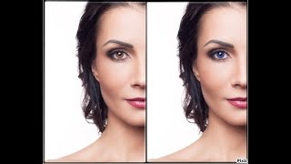 The Best Way to Change the eye color in Photoshop! screenshot 3