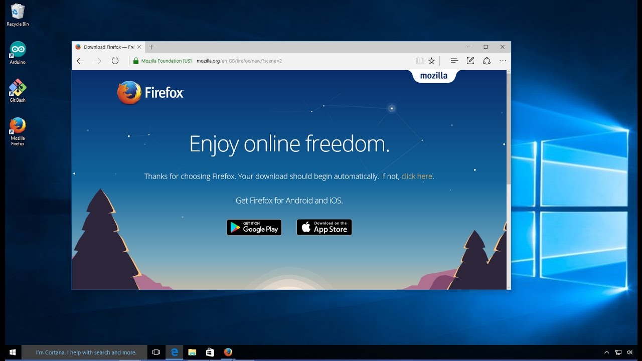 firefox download windows 10