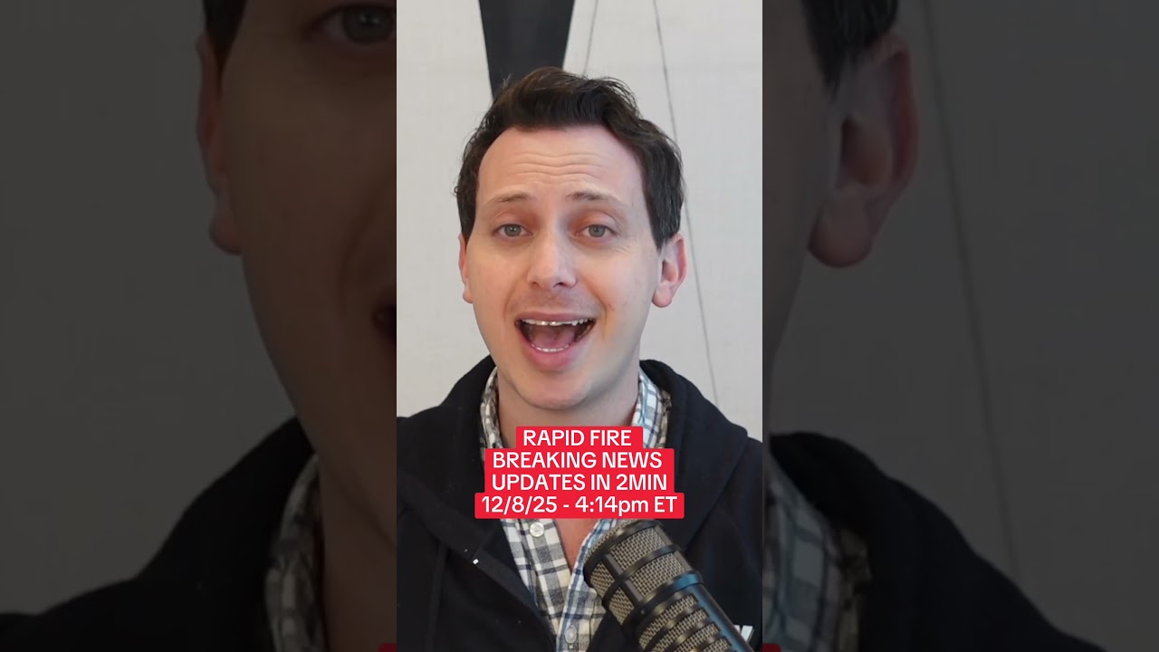 BREAKING NEWS UPDATES IN 2min - 12/8/25 - 4:14PM ET