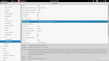 How to move window controls to left side in Kali Linix 2.0