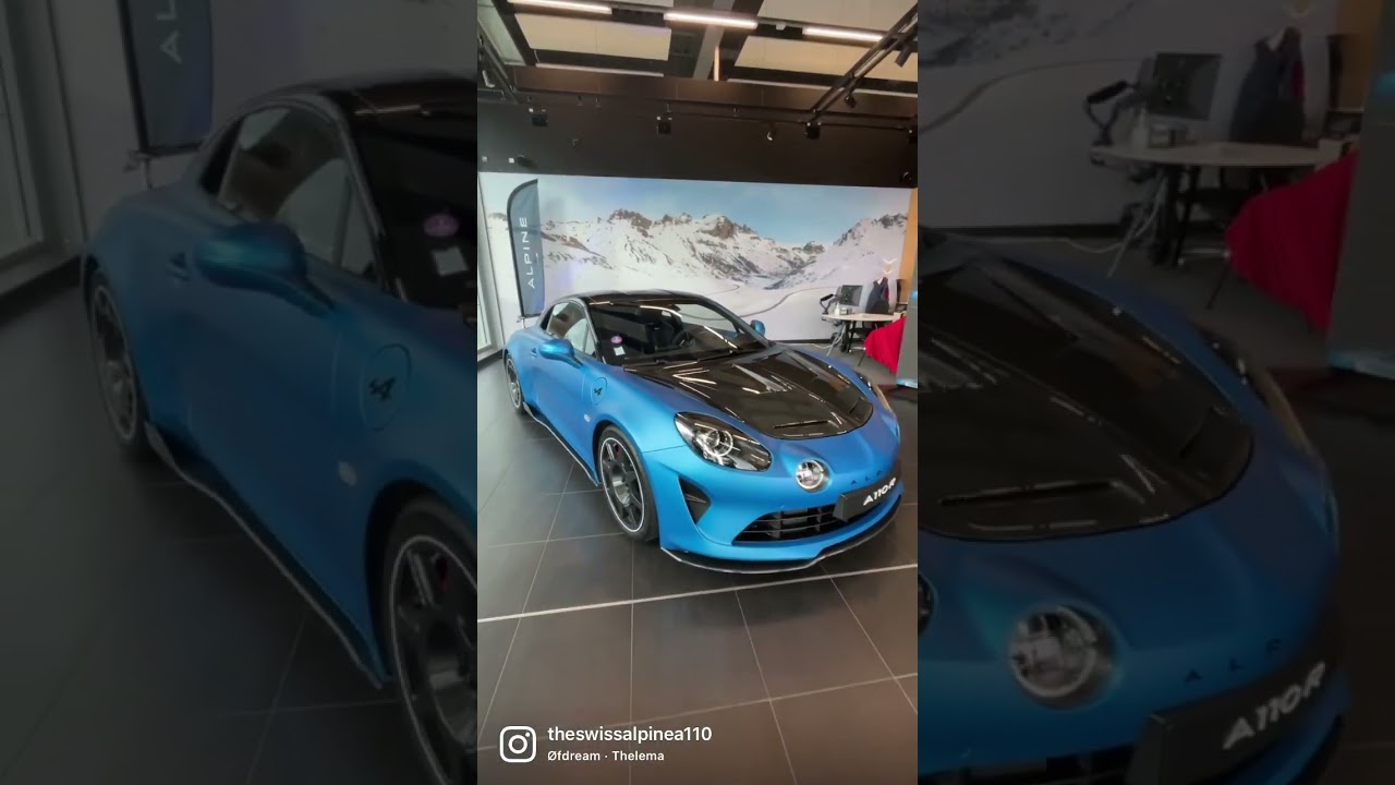 Alpine A110R walkaround 