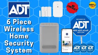 Today We Review the ADT 6 Piece Wireless Home Security System!