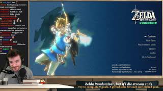 Zelda Randomizer. but if I die the stream ends. (VOD)