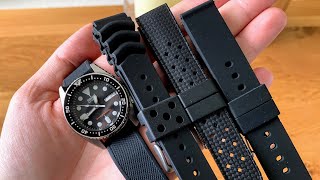 The 3 Best Rubber Straps for the Seiko SKX013/007 - YouTube