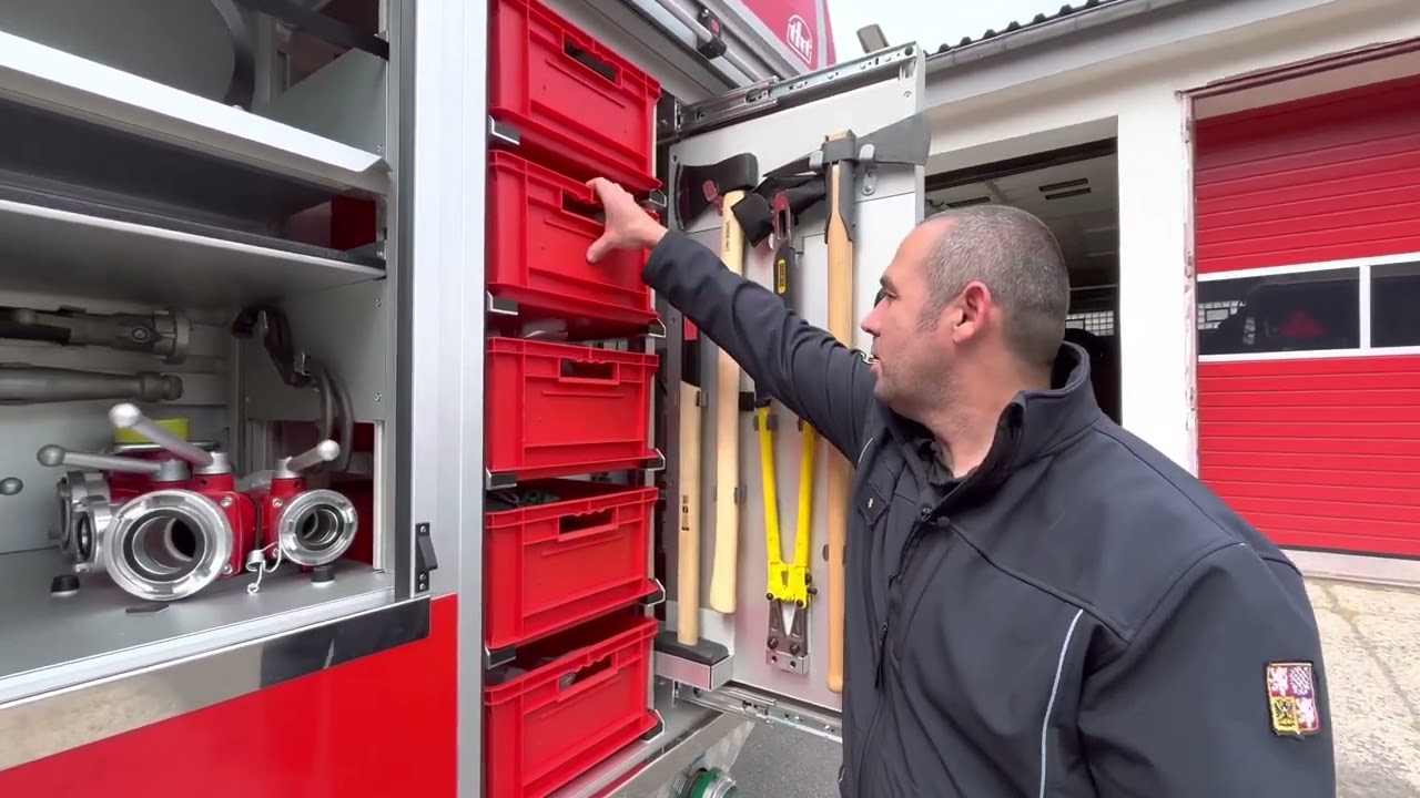 CAS 20 TERRA HZS Ústeckého kraje - stanice Česká Kamenice