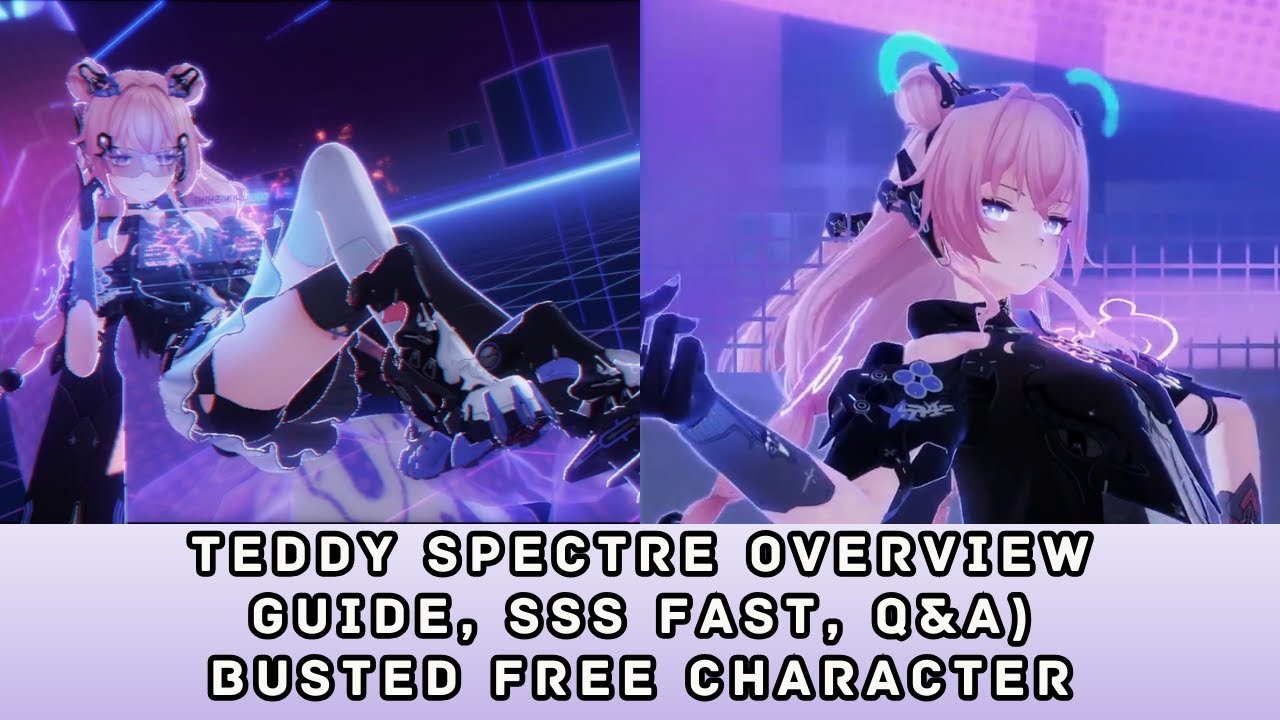 Обзор персонажа PGR Teddy Spectre (руководство, сборка, быстрый SSS, вопросы и ответы) — имбаланс...