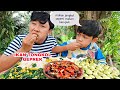 IKAN TONGKOL GEPREK LALAP JENGKOL MUDA.#mukbanglalapan #mukbang #asmr