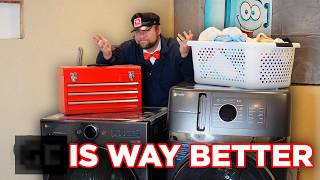 The BEST combo washer dryer in the world? Testing the GE Ultrafast vs. LG Combowash systems!
