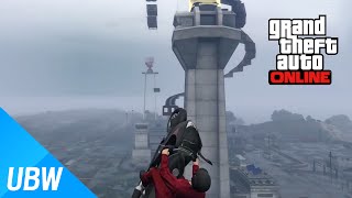 초고난이도 오토바이 점프 레이스!! [GTA 5 작업탐방] 군사기지 관제탑 올라가는 오토바이 점프 레이스 - GTA 5 Fun Job: 暫無翻譯 screenshot 5