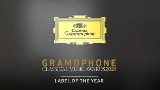 Deutsche Grammophon wins Label of the Year Gramophone Award 2021!