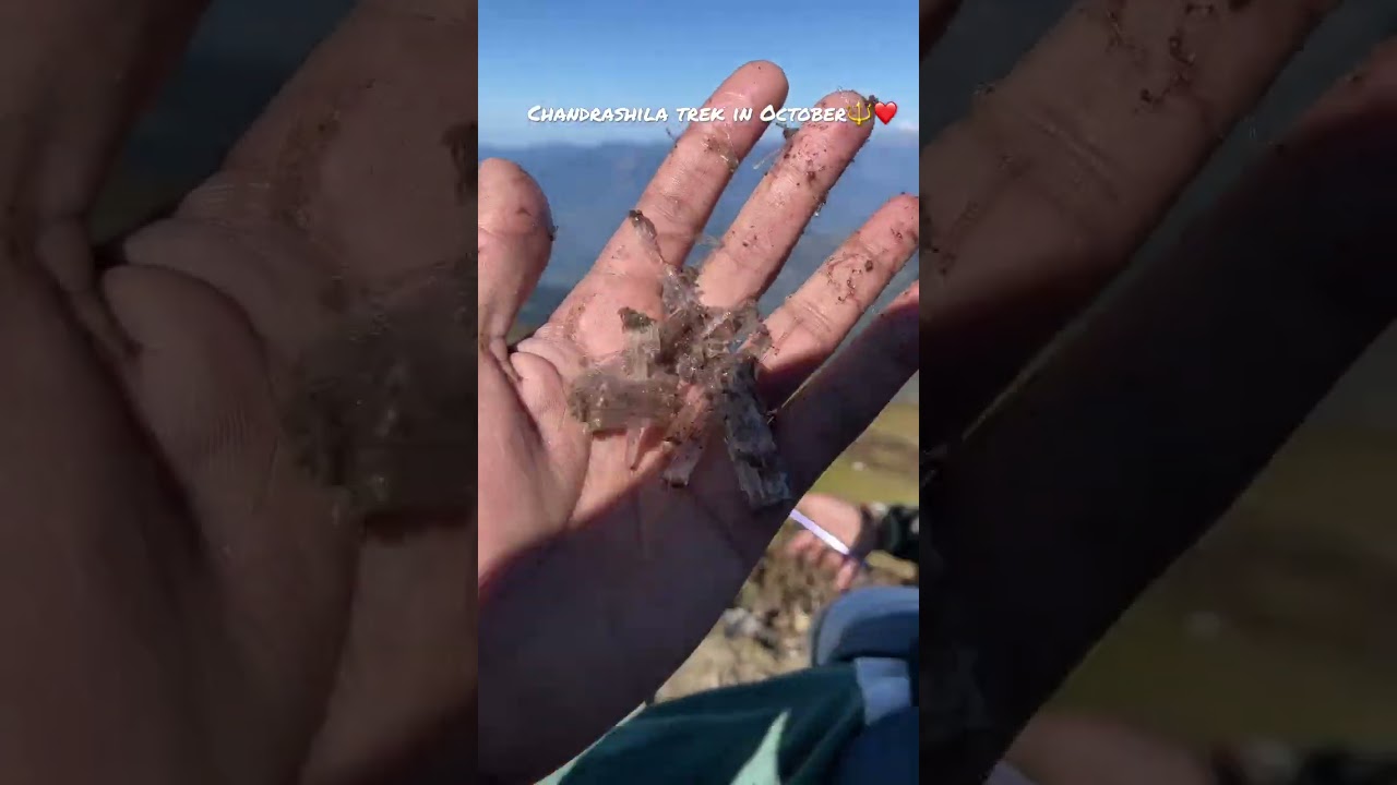 Chandrashila trek in October 🔱❤️ 