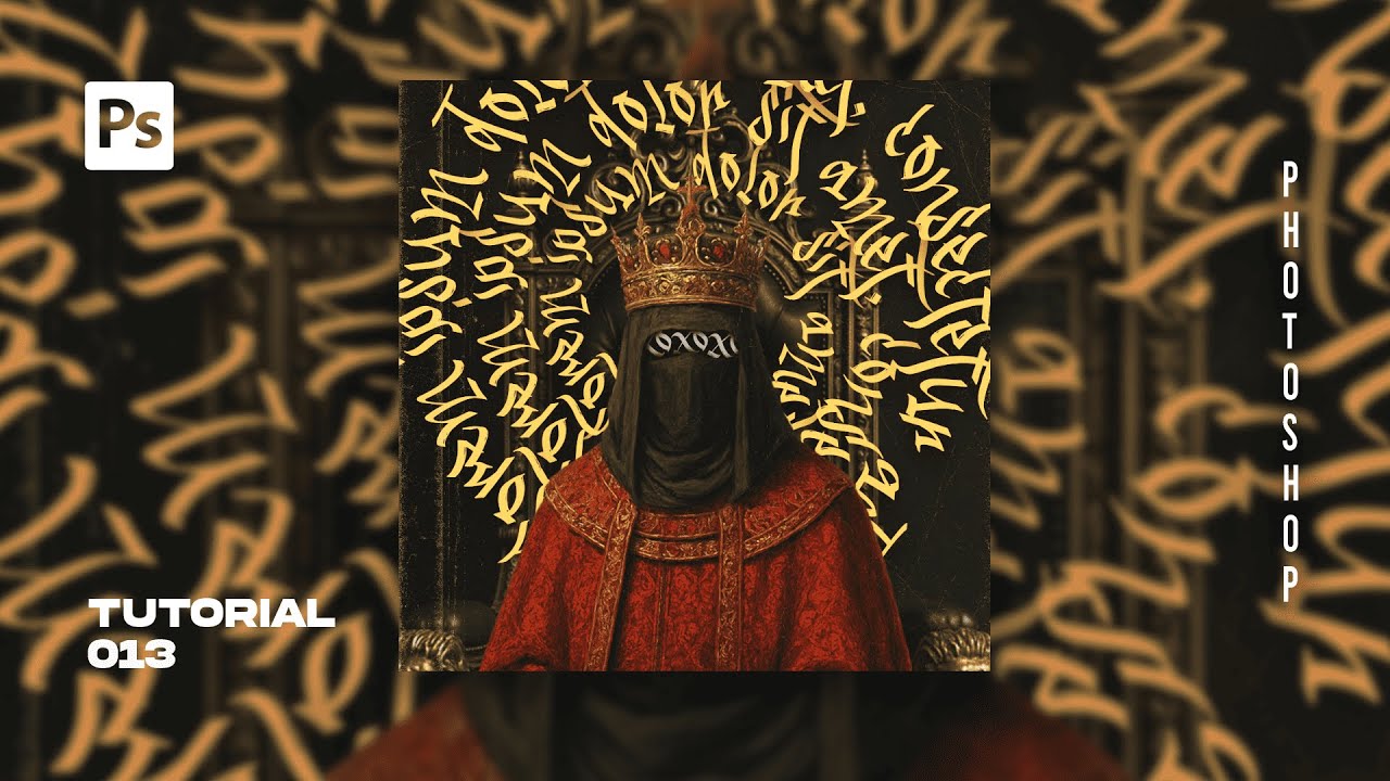 How to Wrap Text Around Objects in Photoshop | Free Tutorial File