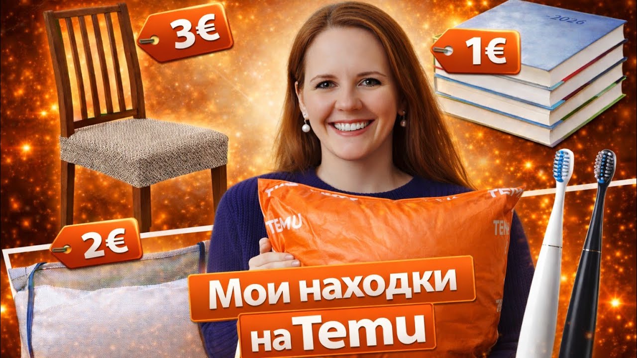 Мои находки на Temu: дешево и неожиданно классно 🔥