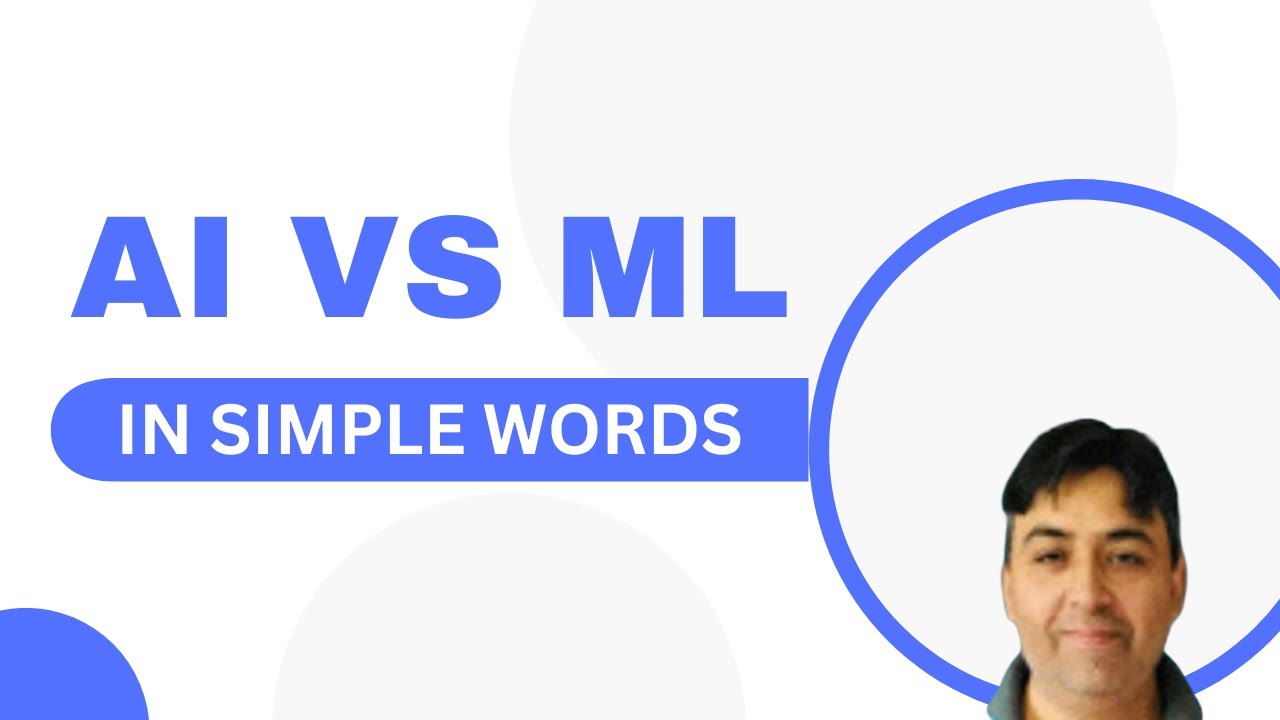 AI vs ML - Difference in Simple Words - YouTube