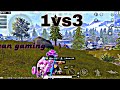 1vs3😲😲 #bgmi #pubgmobile #ravangaming #pubg #viralvideo #youtube #india