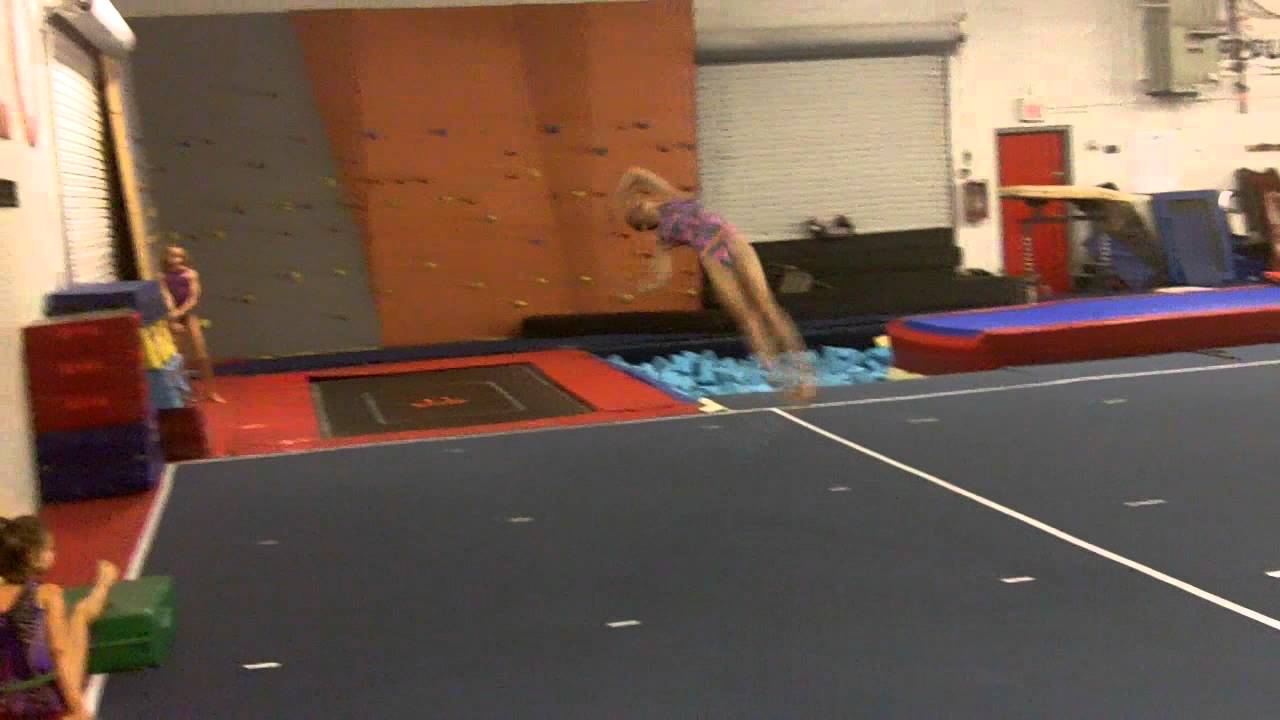 Apollo School of Gymnastics. Lillian Z. Back full and one half, punch
