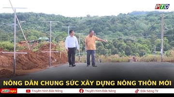 Nông dân chung sức xây dựng nông thôn mới