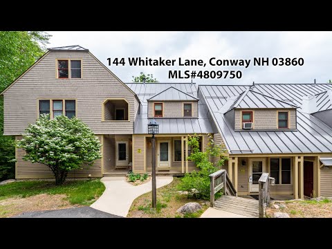 144 Whitaker Lane, North Conway, NH home video tour