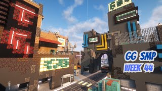 GG SMP - CyberCity Street Upgrades, Statues and Ships