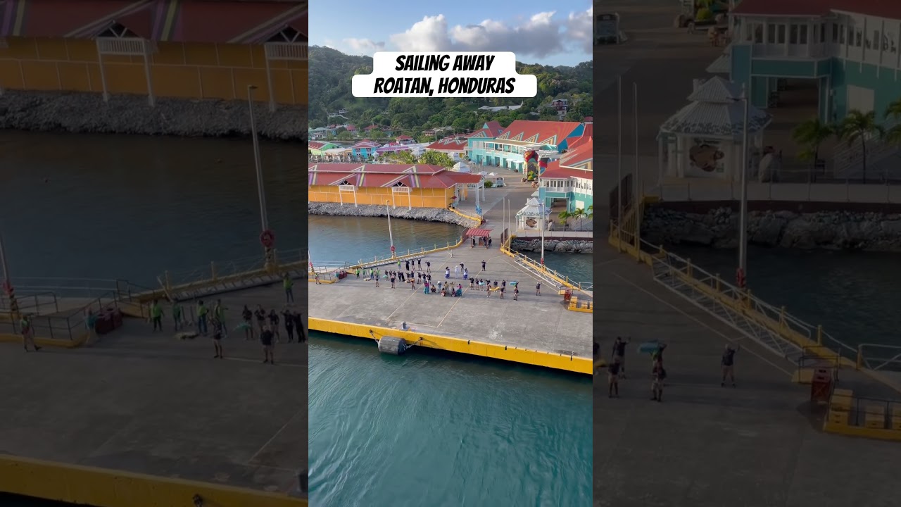 Sailing Away - Roatan, Honduras #staroftheseas #royalcaribbean