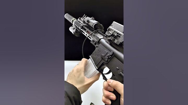 Carbon Fiber F4+Smoke Silencer.What age do you think would need this? #toys #gelblasters #airsoft