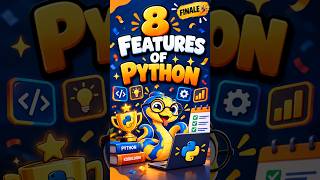 8 Features of Python ✨ | Python Series Ep 8 (Finale!) #python #pythonlearning #shorts #learnpython