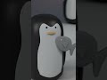 Cute penguins in blender3d