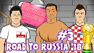 Hat-Trick Club #3 (Ronaldo Mandzukic Lewandowski)(Road to Russia 2018)