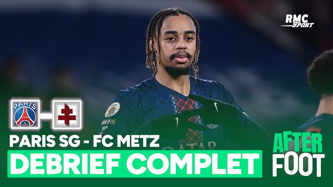 PSG 3-0 Metz : Paris s'impose sans forcer et reprend la tête, le débrief complet de l'After Foot