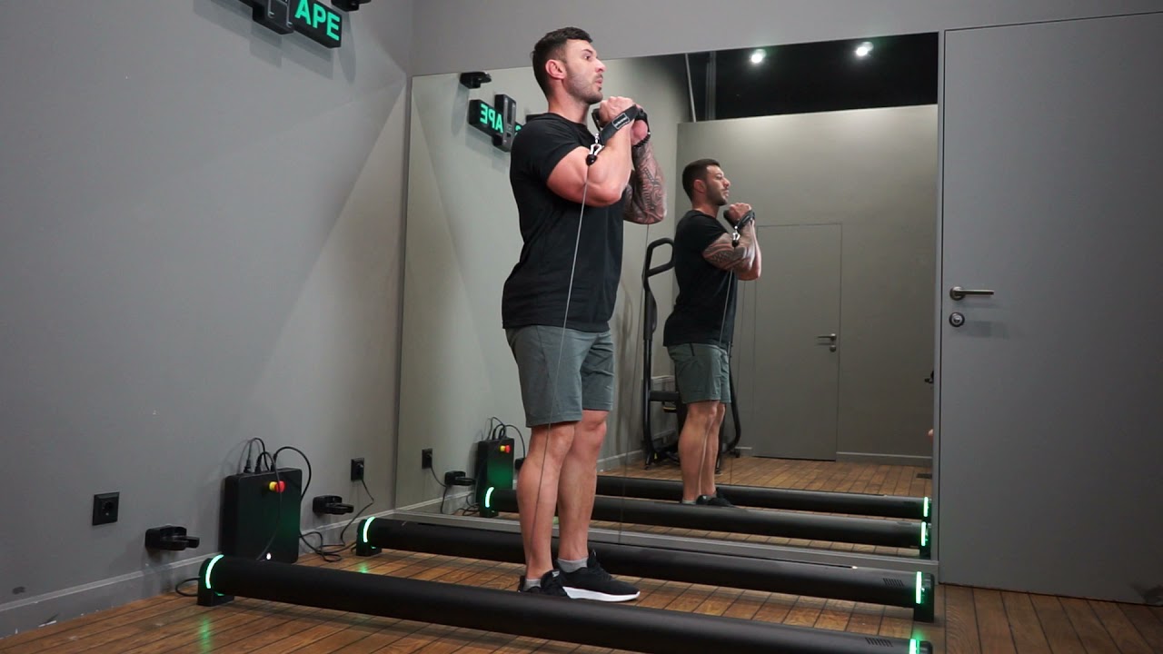 Месте тренировались