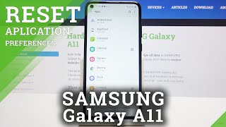 How to Reset App Preferences on SAMSUNG Galaxy A11 – Restore App Preferences screenshot 3