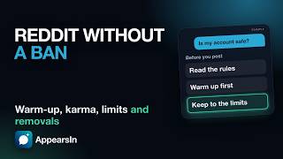 Reddit Marketing Without Getting Banned: Warm-Up, Karma, Limits, Removals