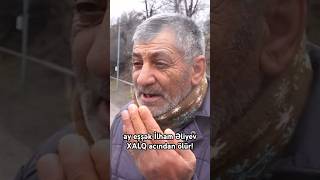 Millət Soğan Çörək Yeyir Amma Əliyevlər Ailəsi Kef Edir İlham Əliyev Bu Ölkəni Mıhv Etdi