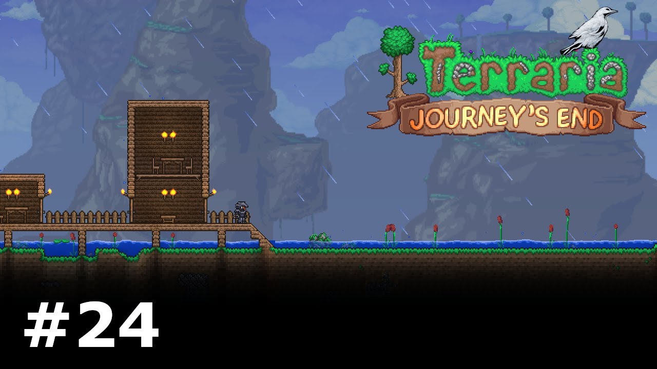Trip to the beach Terraria First Playthrough Ep 24 YouTube