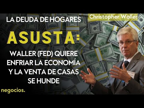 La deuda de hogares asusta: Waller (Fed) quiere enfriar la econom&iacute;a y la venta de casas se hunde