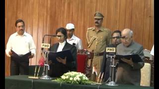 Swearing ceremony of High court Chief Justice Manjula chelloor