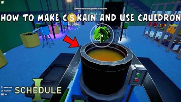 How to Make/cook Cocaine in Schedule 1 Game - How to use Cauldron