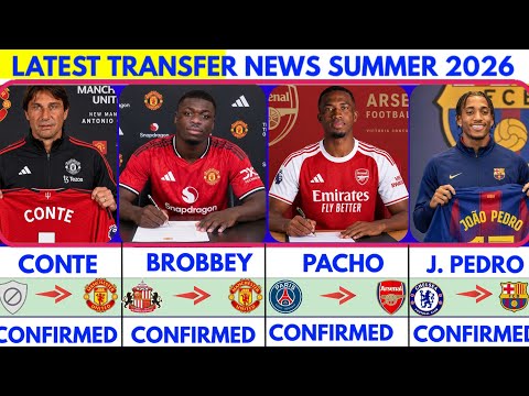 akar88 x apt168 - CONTE KE UNITED🤯🚨BERITA TRANSFER RESMI TERBARU DAN RUMOR TRANSFER| BROBBEY KE UNITED🔥 PACHO...🚨