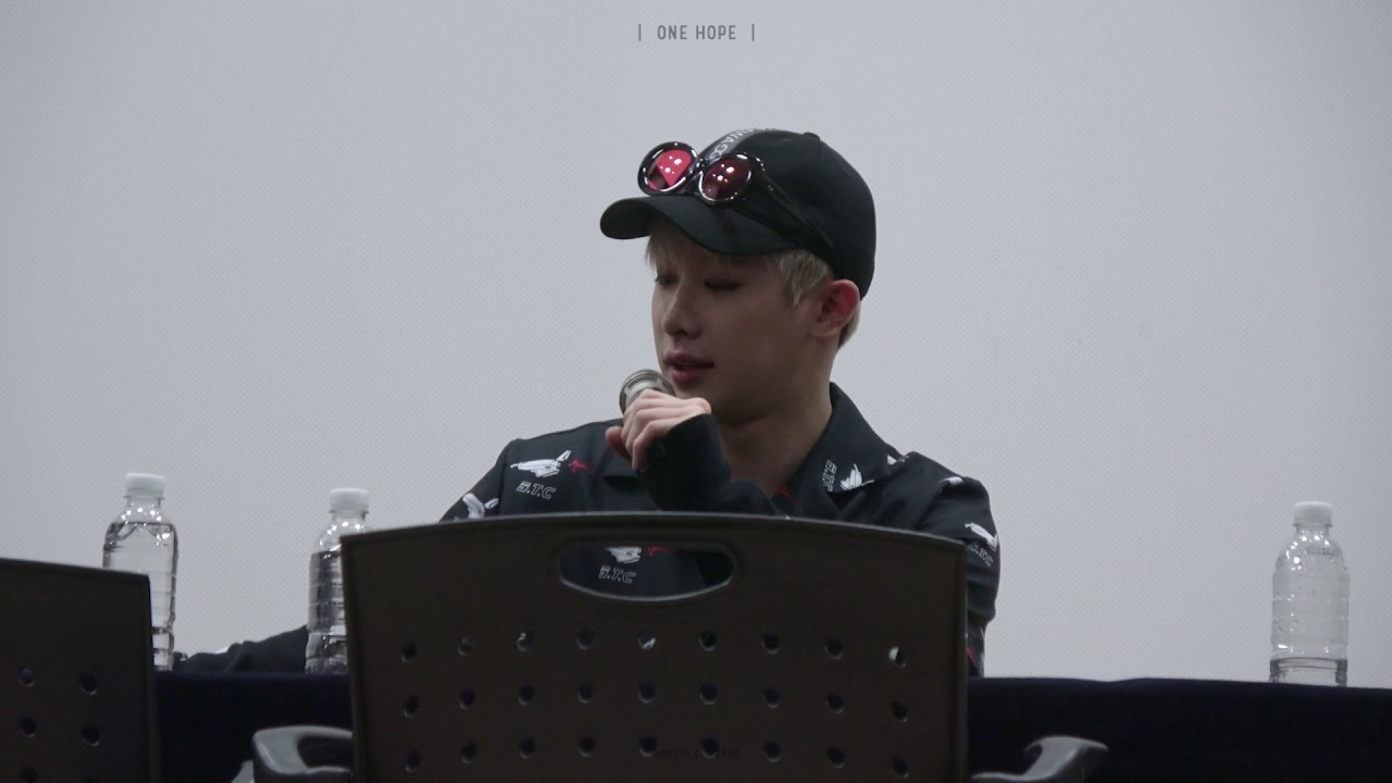 170423 수원 사운드웨이브 팬싸인회 엔딩멘트 원호