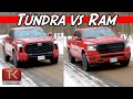 Toyota Tundra vs Ram 1500 - V8 or Twin-Turbo V6? We Compare Power & MPG On a Long Drive