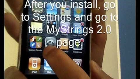 Change Slide to Unlock Text on iPod Touch and iPhone *MyStrings Tweak*