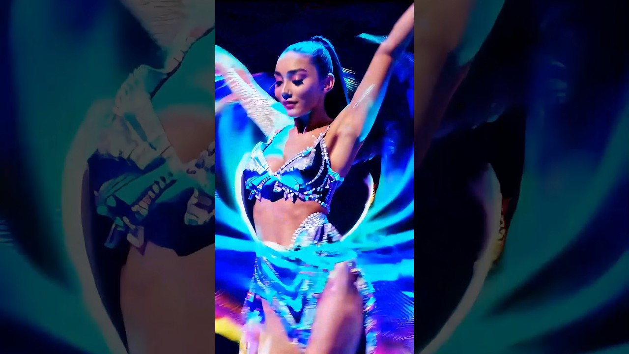 A Woman Dancing Magically with Phoenix at AGT #americagottalent #magic #agt #talent #ai #miracle