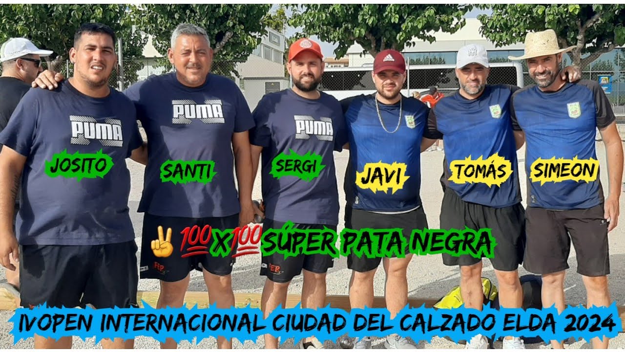 🔥IV Open Internacional de Petanca Ciudad del Calzado Elda 2024 Cataluña VS  Baleares ,Buena Partida