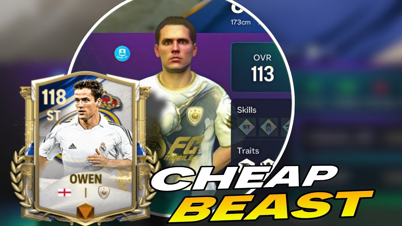 How good is 113 Michael Owen in Fc Mobile ?