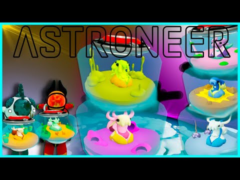 ASTRONEER ОБЗОР ВСЕХ УЛИТОК ИХ СПОСОБНОСТИ // Xenobiology update Astroneer гайд