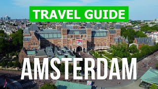 Amsterdam, Netherlands | Landscapes, sights, nature | Drone 4k video | City of Amsterdam what to see