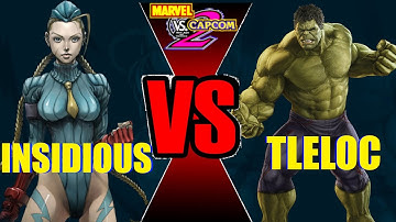 MvC2 Mvci Umvc3 InsidiOusZn vs Tleloc (Low Mid Tiers)