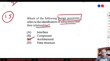 CAPE COMP SCI U2: MULTIPLE CHOICE SESSION 2 | MAKE | IT | SIMPLE | TT