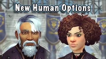 Shadowlands Human Customization Options
